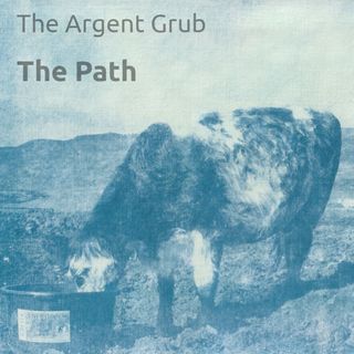 A cow on the Isle of Skye - (From Untitled Cyanotype by Louie Haslam)